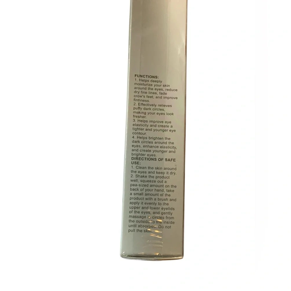 Instant Eye Temporary Tightener Cream Firms Smooths Puffiness & Wrinkles